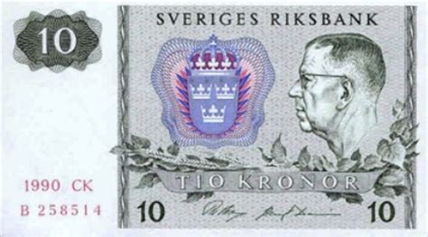 oud geld uit zweden inwisselen zweedse kronen biljetten sek p