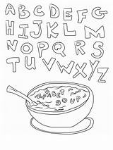 Coloring Alphabet Soup Kids Pages Abc Printable Worksheets Print Pdf Color Clipart Storybookstephanie Bestcoloringpagesforkids Coloringhome Getcolorings Library Vegetable Growing Popular sketch template