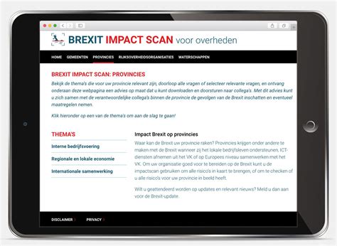 brexit impact scan optima forma bv
