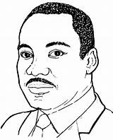 Luther Mlk Clipartmag Neocoloring sketch template