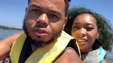 man riding jet ski busted for using tinder by his girlfriend metro video