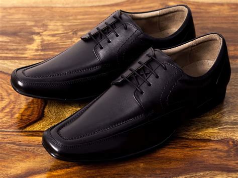 cobblestone longswords formal full grain leather business shoes  men black cobblestone shoes