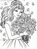 Coloring Pages Beautiful Adults Timeless Miracle sketch template