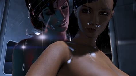 Gamecap Mass Effect 3 Samantha And Femshep Romance Scene