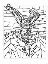 Mosaico Colorir Dover Desenhos sketch template