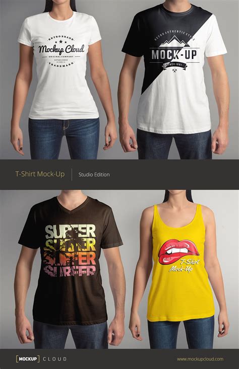 shirt mock  set product mockups creative market