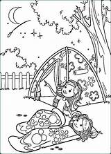 Camping Coloring Pages Theme Getcolorings Printable Color sketch template