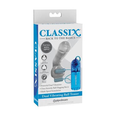 classix dual vibrating ball teaser blue clear on literotica
