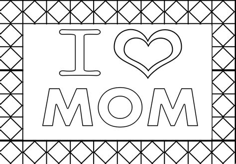mommy loves  coloring pages printable coloring pages