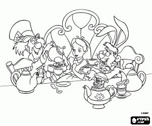 escaping  zombieland january  alice  wonderland coloring