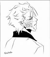 Bleach Coloring Grimmjow Pages Color Ichigo Drawing Deviantart Outline Popular Library Coloringhome sketch template