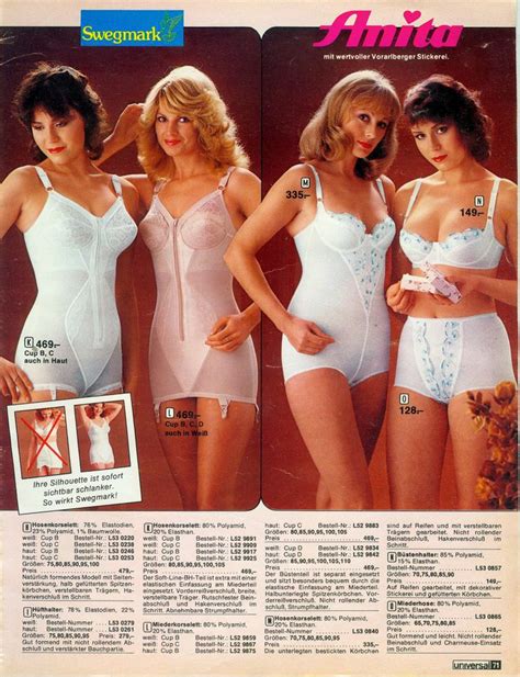 Classic lingerie cataloge scans