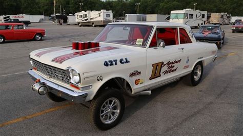 Stack Injected 1963 Chevy Ii Nova Gasser Packs Vintage Looks With