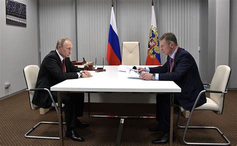 Meeting With Deputy Prime Minister Dmitry Kozak • President Of Russia