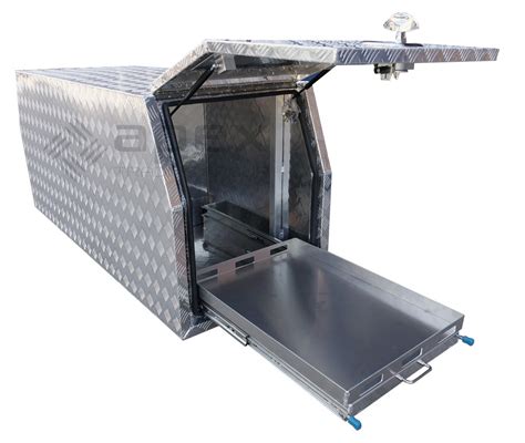 aluminium canopy fridge box toolbox  internal tray