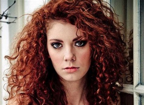 Curly Ginger Hair Eyes Beautuful Image 565599 On