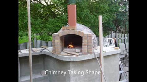 building  authentic italian wood burning pizza oven youtube