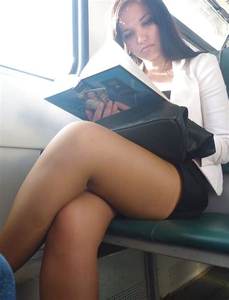 nylon in the train candid sexy crossed legs 13 pics