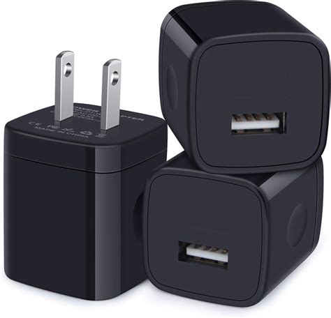 amazoncom charger block  pack usb wall charger av usb charger