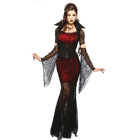 Sexy Gothic Dress Costume Halloween Costume Hot Witch Vampire Costume