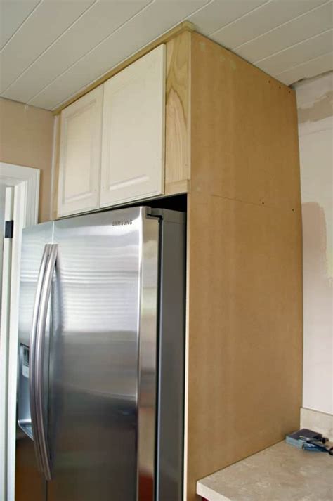 build  diy refrigerator cabinet chatfield court