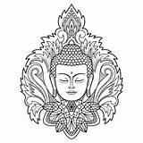 Coloring Buddhist Pages Getdrawings sketch template