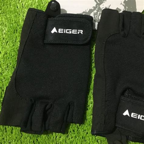jual sarung tangan sepeda riding original  seller eiger basic