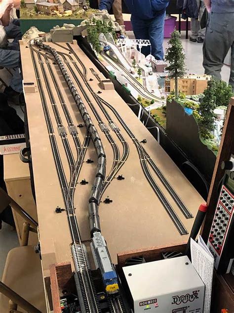 Folding Staging Yard T Trak Wiki Model Railway Track Plans Ho