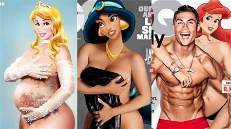 Les Personnages Disney Sexy En Couverture Des Magazines