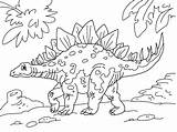 Stegosaurus Dinosaur Coloring Pages sketch template