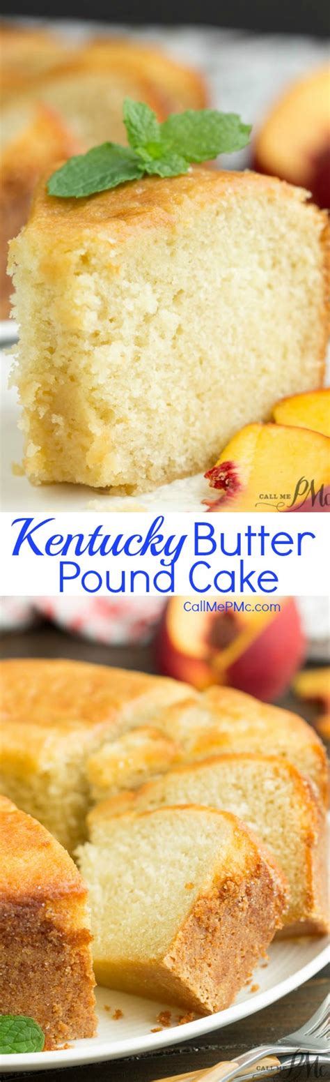 kentucky butter sauce pound cake call  pmc