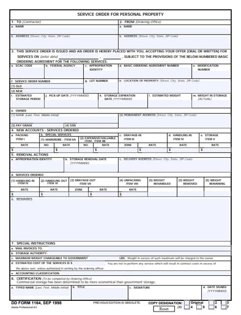 download fillable dd form 1164