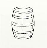 Barrel Drawing Feltmagnet Drawings sketch template