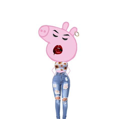 peppa peppapig baddie hd phone wallpaper pxfuel