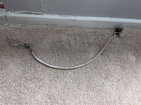 removing  cord wire  carpet homeimprovement