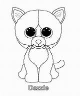 Coloring Beanie Pages Boo Ty Getdrawings sketch template