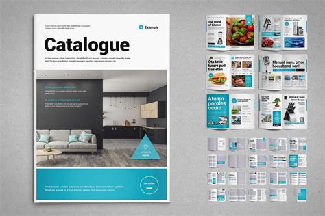 product catalog brochure templates creative market