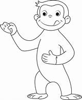 Curious George Coloring Pages Worksheets K5 Learning Visit Color Educativeprintable sketch template
