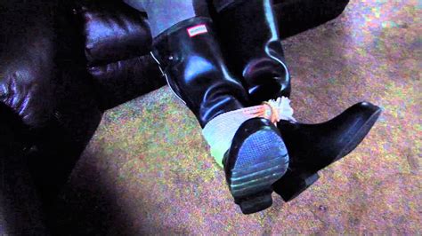hunter and rubber riding boots tied youtube
