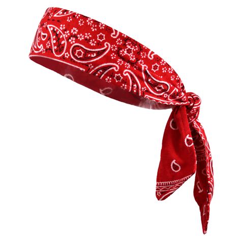 tie  headband moisture wicking athletic sports head band bandana