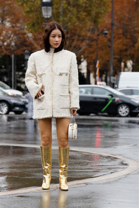 every fashion girl is wearing knee high boots right now