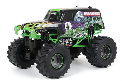 bright   monster jam grave digger remote controlled car