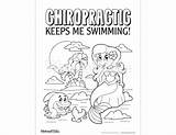 Chiropractic Chiropractor sketch template