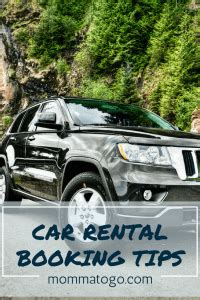 car rental booking tips momma   travel