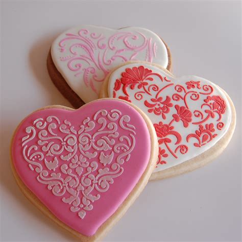 sugar cookies  valentines day st george cookies