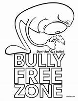 Bullying Colouring Bully Clues Bulling Buddy Adsense Zone Lou Simeone Pekeliling Segera Bullies Coloringhome sketch template