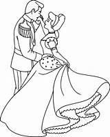 Cinderella Coloring Pages Prince Charming Getcolorings Wecoloringpage sketch template