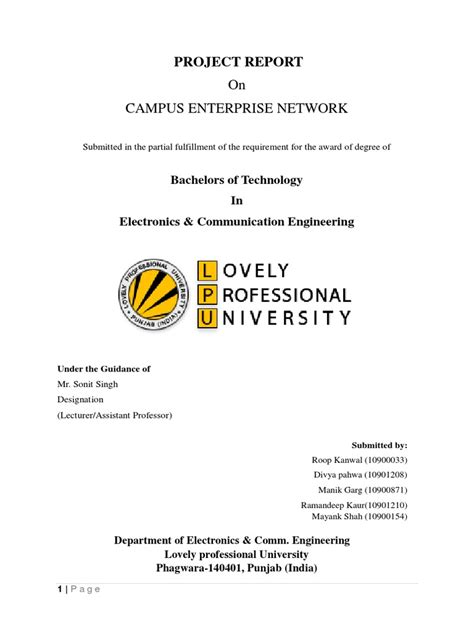 capstone project report virtual private network computer network