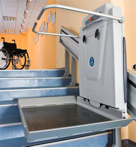 handicapped platform stair lift rpsp thyssenkrupp access inclined outdoor indoor