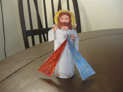 happy catholic home divine mercy craft